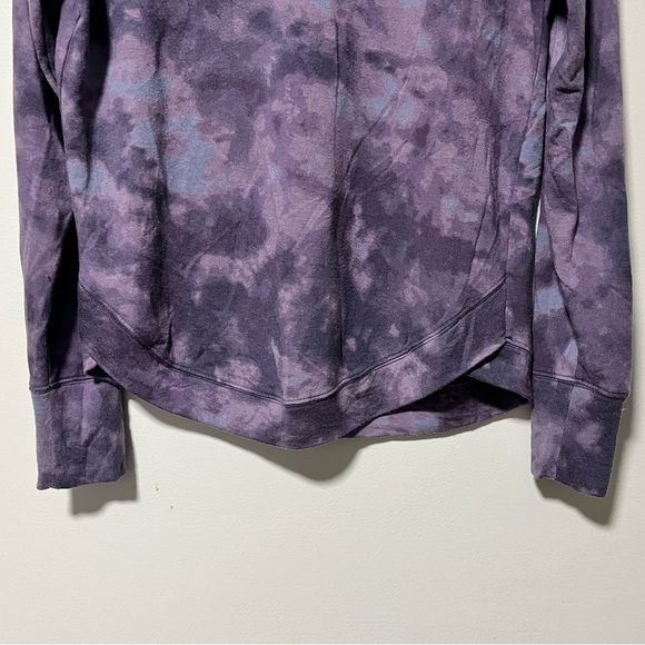 Athleta Purple Tie-Dye Long Sleeve Sweatshirt – Size Small - Picture 12 of 14